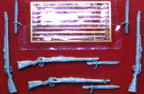 8 Mauser rifles 