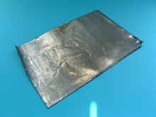 Lead foil: 150mm x 100mm x 0.125mm