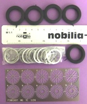 MG 'TC' Wheels - set of 5