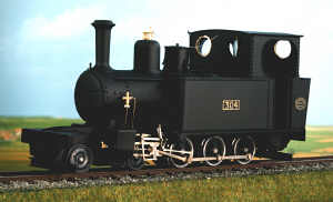 Hunslet 4-6 OT Locomotive 