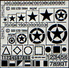 1:35 GB Stars, numbers and symbols 