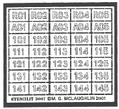 German Tank Numbers (Small)