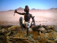 Sudanese Dervish 1880-1920 Right-knee bent