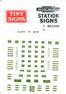 B.R. Station Signs [Southern Region]
