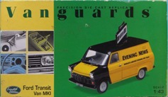 1:43 Ford Transit Mk1van - Evening news