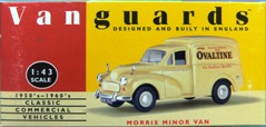 1:43 Morris 1000 van Ovaltine