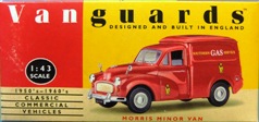 1:43 Morris 1000 van Southern Gas