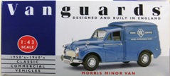 1:43 Morris 1000 Van - RAC