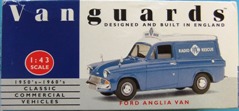 1:43 Ford Anglia Van - RAC Radio Rescue