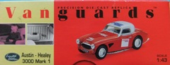 1:43 Austin-Healey 3000 Red