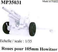 Wheels for 105mm Howitzer