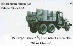 GMC 2.5 ton, 6 x 6, Truck 1:35