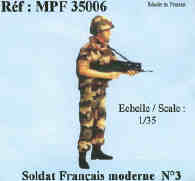 Modern French Infantryman No 3