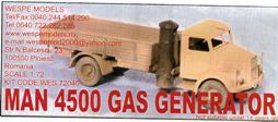 1:72 MAN 4500 Gas Generator