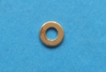 Brass Spacing Washers for 1/8th axles x 10 