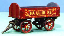 1:76 4- Wheel trailer 