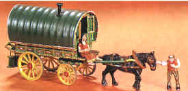 1:76 Gypsy caravan 