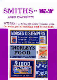 1:32 Enamel Adverts Set 4