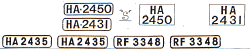 Registration Plates - 1925 Standard / Maudslay