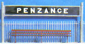 G.W.R. Station Name Board Kit 