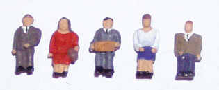 'N' Seated people x 6