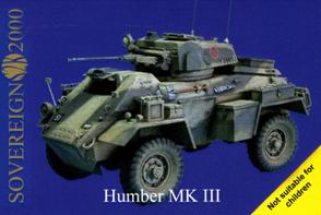 Sovereign 2000 kit of the Humber Mk3 armoured car. 1:35 scale
