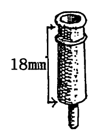 Round chimney pots x 6